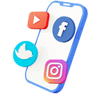 social media icon Digital Marketing Services in Hyderabad